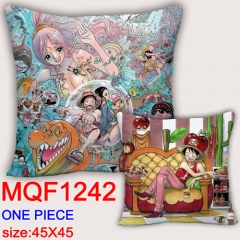 海贼王 45X45双面抱枕