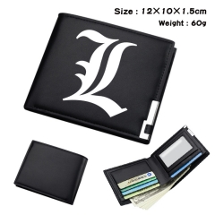 Death Note Anime PU Leather Short Wallet