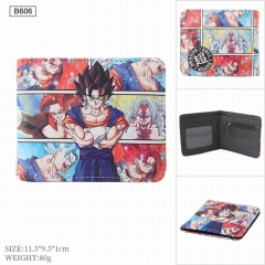 Dragon Ball Z Cartoon Cosplay Coin Purse PU Leather Bifold Anime Short Wallet