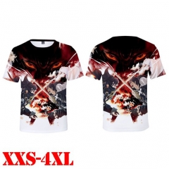 Fire Emblem Game 3D Print Casual Short Sleeve T Shirt