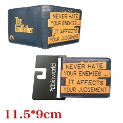 The Godfather Movie Coin Purse Wholesale PU Leather Anime Wallet