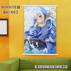 That Time I Got Reincarnated As A Slime Cartoon Wall Scroll Decoration Fancy Wallscrolls