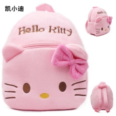Hello Kitty Kawaii Cartoon Bag Wholesale Anime Plush Backpack Bags for Kids