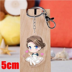 Detroit Become Human Game Acrylic Keychain