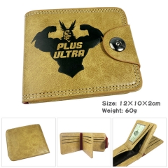 Boku No Hero Academia /My Hero Academia Anime PU Leather Short Wallet
