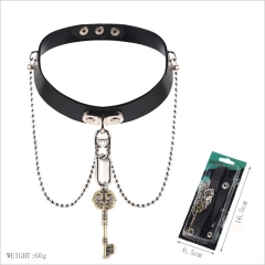 Harry Potter Slytherin Movie Cosplay For Girls Decoration Leather Anime Necklace