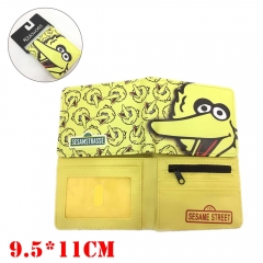 Sesame Street Anime PU Leather Wallet