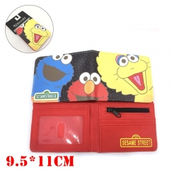 Sesame Street Anime PU Leather Wallet