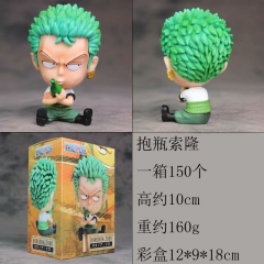 海贼王 航海王抱瓶索隆 盒装手办摆件模型0.16KG 10CM 12X9X18CM 一箱150个