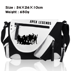 APEX英雄-加厚PU皮帆布拼色挎包