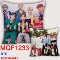 MQF1233 BTS 45X45双面抱枕