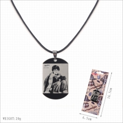 Harry Potter Anime Cartoon Black Necklace