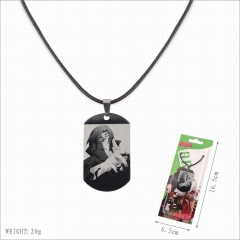 Naruto Anime Alloy Cartoon Black Necklace