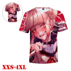 My Hero Academia Anime 3D Print Casual Short Sleeve T Shirt