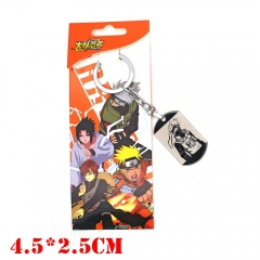 Naruto Anime Alloy Keychain