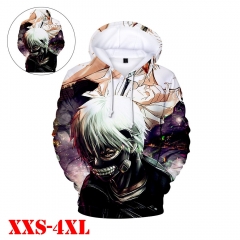 Tokyo Ghoul Anime Kaneki ken 3D Print Casual Hooded Hoodie