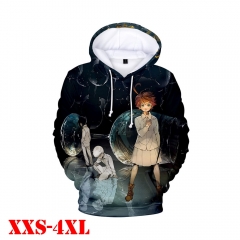 The Promised Neverland Anime 3D Print Casual Hooded Hoodie