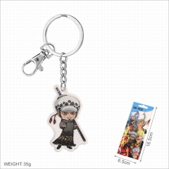 One Piece Trafalgar law Acrylic Keychain