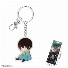 Tomb Notes Cartoon Anime Pendant Acrylic Keychain