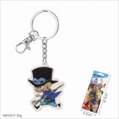 One Piece Sabo Character Anime Cartoon Acrylic Keychain