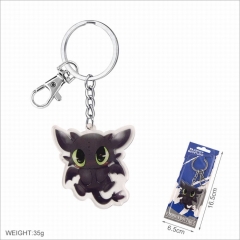 How To Train Your Dragon Anime Cute Cartoon Acrylic Keychain