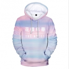 K-POP BTS Bulletproof Boy 3D Print Casual Hooded Hoodie