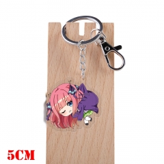 The Quintessential Quintuplets Anime Nakano Miku Acrylic Keychain