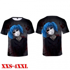 Sally Face Game 3D Print Casual Short Sleeve T Shirt