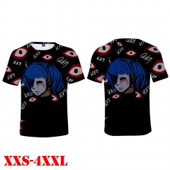 Sally Face Game 3D Print Casual Short Sleeve T Shirt