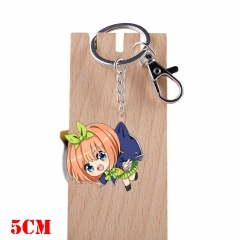 The Quintessential Quintuplets Anime Nakano Miku Acrylic Keychain