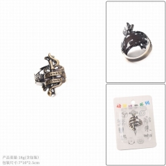 Harry Potter Movie Cosplay Hollow Decoration Alloy Ring