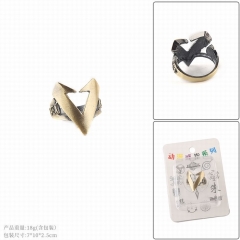 Apex Legends Game Cosplay Hollow Decoration Alloy Ring