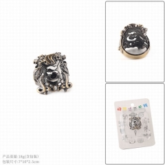Harry Potter Movie Cosplay Hollow Decoration Alloy Ring