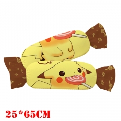 Pokemon Anime Pikachu Candy Shape Plush Stuffed Doll Cushion Pillow