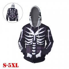 Fortnite Game 3D Print Casual Zipper Hoodie