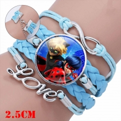 Miraculous Ladybug Anime Time Gem Weaving Bracelet