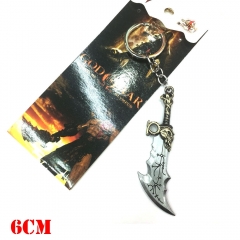 God Of War Game Alloy Keychain