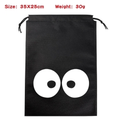 Totoro Anime Canvas Drawstring Bag