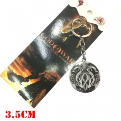 God Of War Game Alloy Keychain