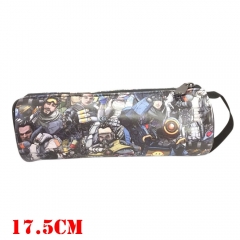 Apex Legends Game PU Leather Pencil Bag