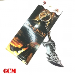 God Of War Game Alloy Keychain
