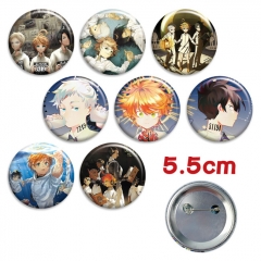 约定的梦幻岛-A 动漫马口铁徽章（8个一套）5.5cm