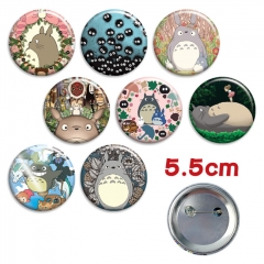 龙猫 C 动漫马口铁徽章（8个一套）5.5cm