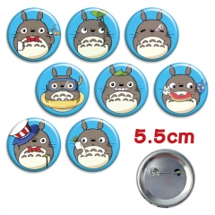 龙猫 A 动漫马口铁徽章（8个一套）5.5cm