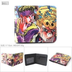 JoJo's Bizarre Adventure Anime PU Leather Wallet