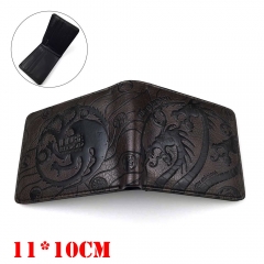 Game of Thrones Movie Embossing PU Leather Wallet