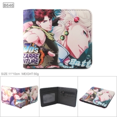 JoJo's Bizarre Adventure Anime PU Leather Wallet