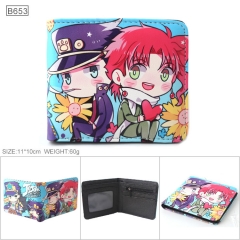 JoJo's Bizarre Adventure Anime PU Leather Wallet