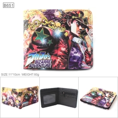JoJo's Bizarre Adventure Anime PU Leather Wallet