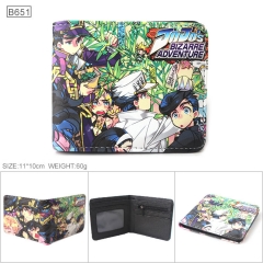JoJo's Bizarre Adventure Anime PU Leather Wallet